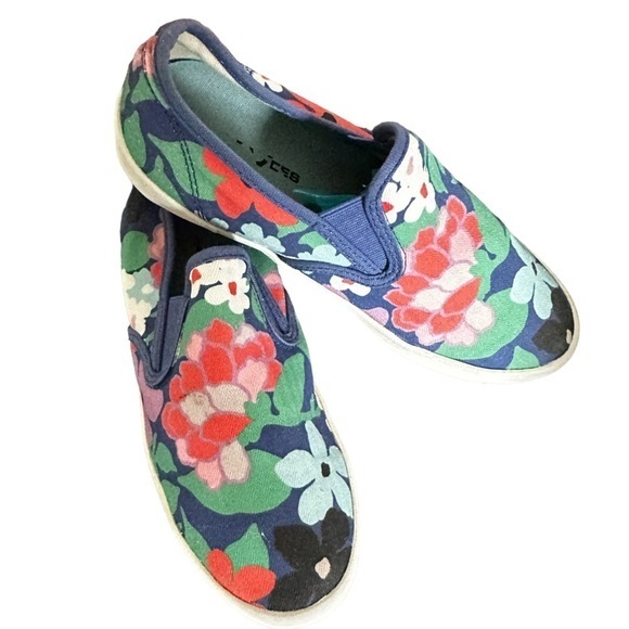 💙SALE 3/$25 Trina Turk SeaVees Greenhouse Floral Baja slipon sneaker shoes 5 - Picture 1 of 11